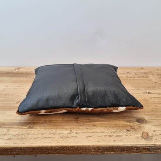 leather pillow case