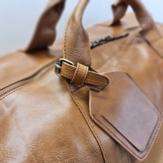 leather handmade bag