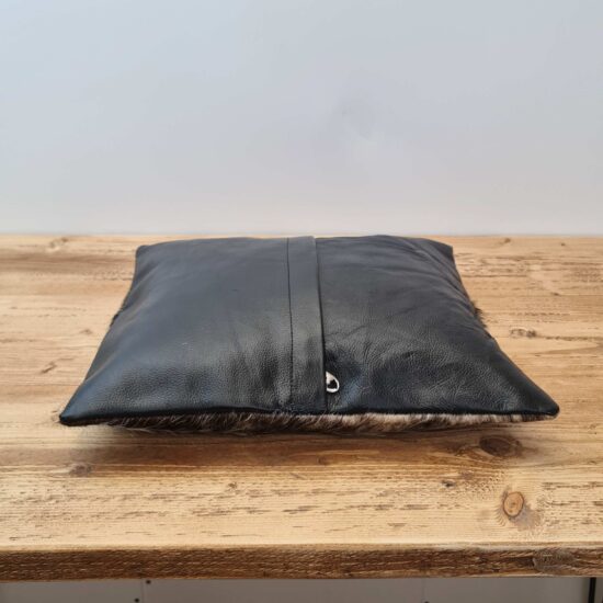 leather pillow