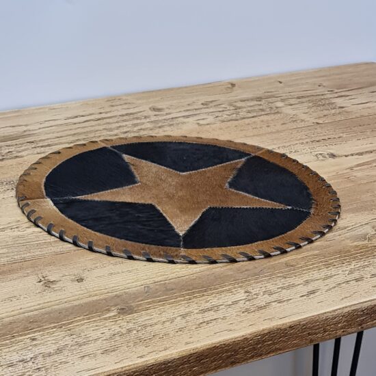 leather placemat