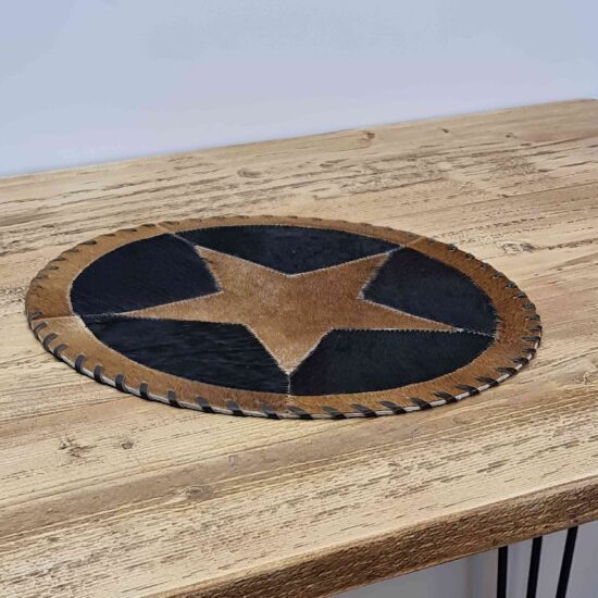 leather placemat