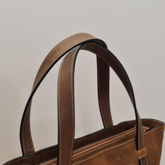 leather handbag